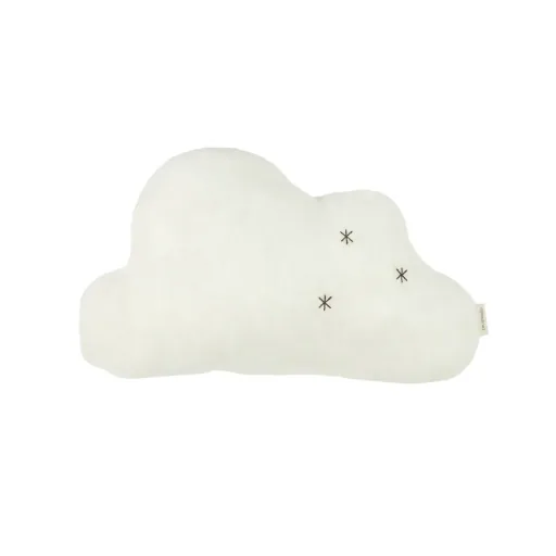 "Nobodinoz WABI SABI Wolkenkissen, Babykissen, 37 x 25 cm, Farbe: NATURAL image"