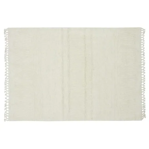 Lorena Canals waschbarer Wollteppich "Ari" Sheep White, Größe: 200 x 140 cm