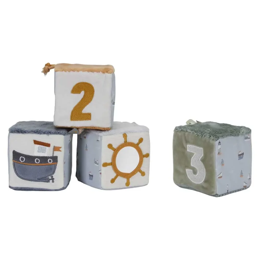"Little Dutch Baby Stoffwürfel-Set "Sailors Bay" image"
