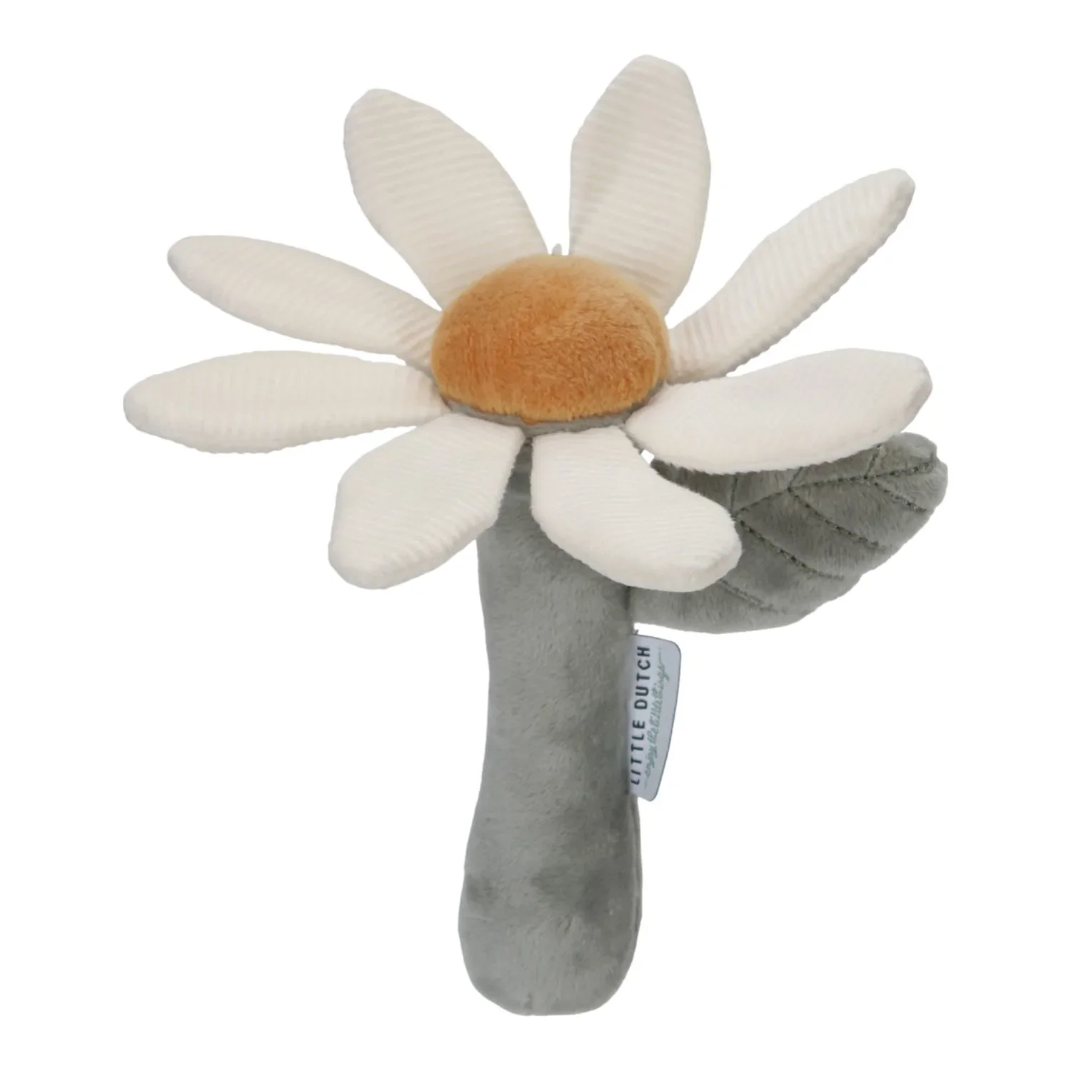"Little Dutch Babyrassel Little Farm - Blumenrassel mit Knisterfolie & Greifring image"