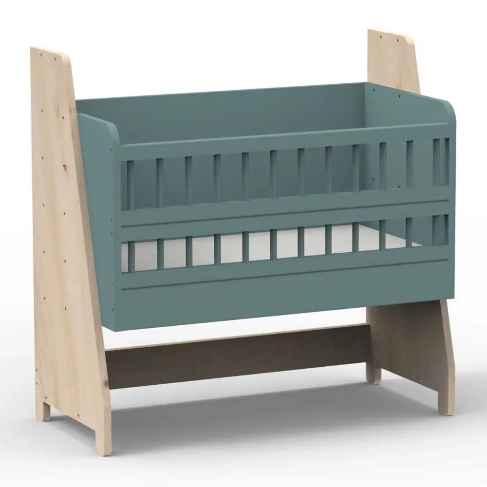 "Mathy by Bols "Asymetry" Baby Beistellbett umbaubar zum Schreibtisch image"