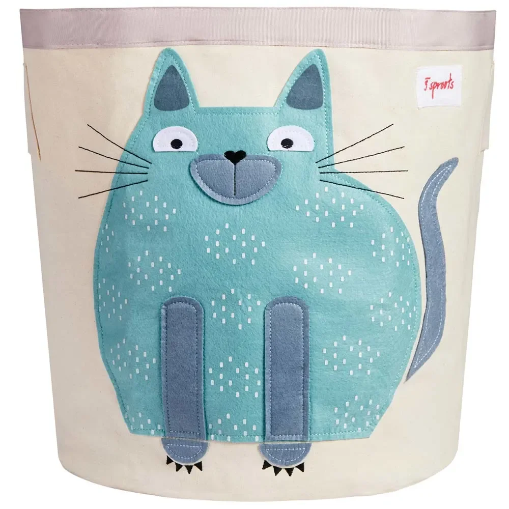 "3 Sprouts Aufbewahrungskorb Katze image"