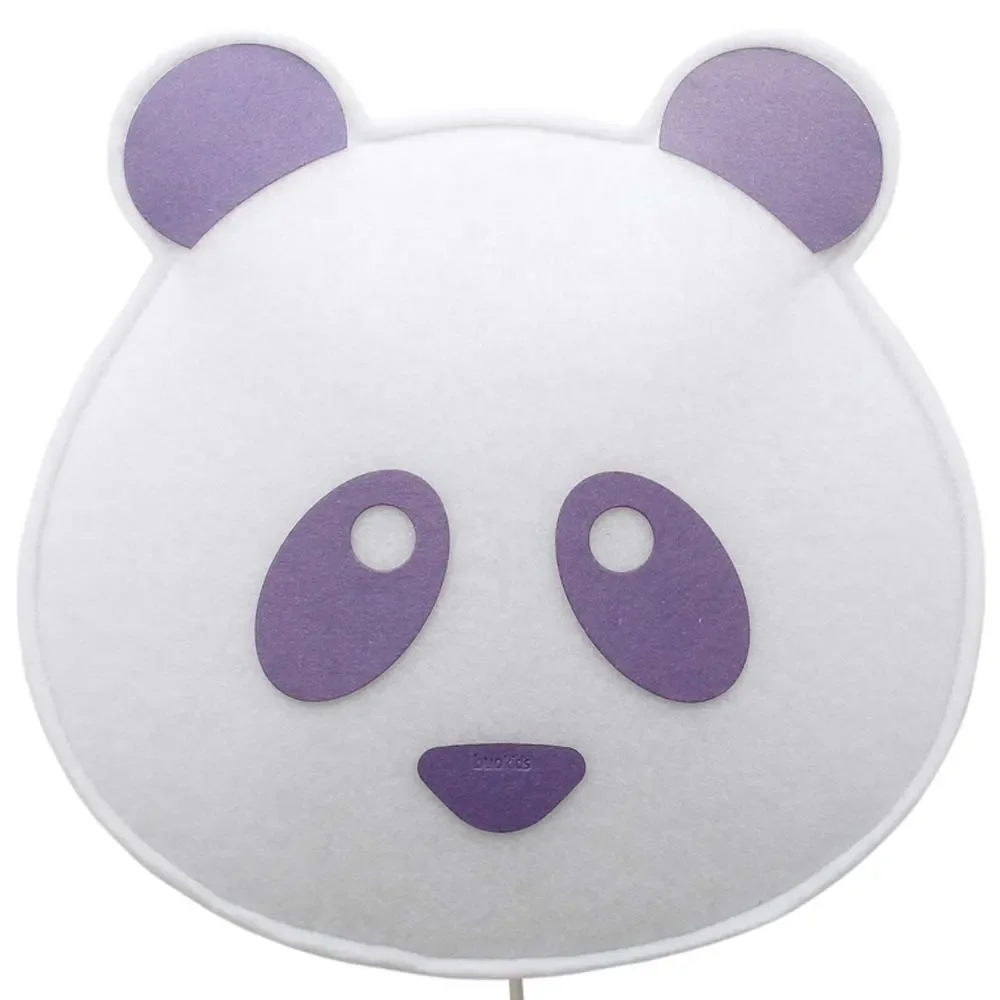 "Buokids Soft Wandlampe Panda Bär violett image"
