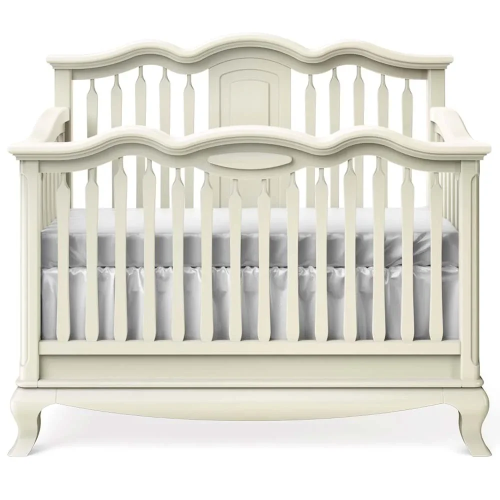 "Romina Cleopatra Gitterbett umbaubar erhöhte Rückwand image"