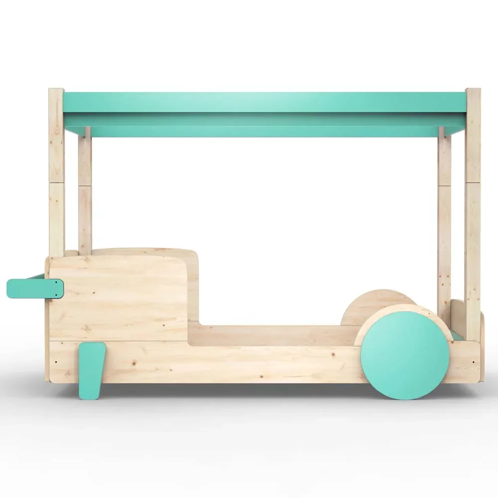 "Mathy by Bols Himmelbett "Discovery", Farbe Elemente: light green image"