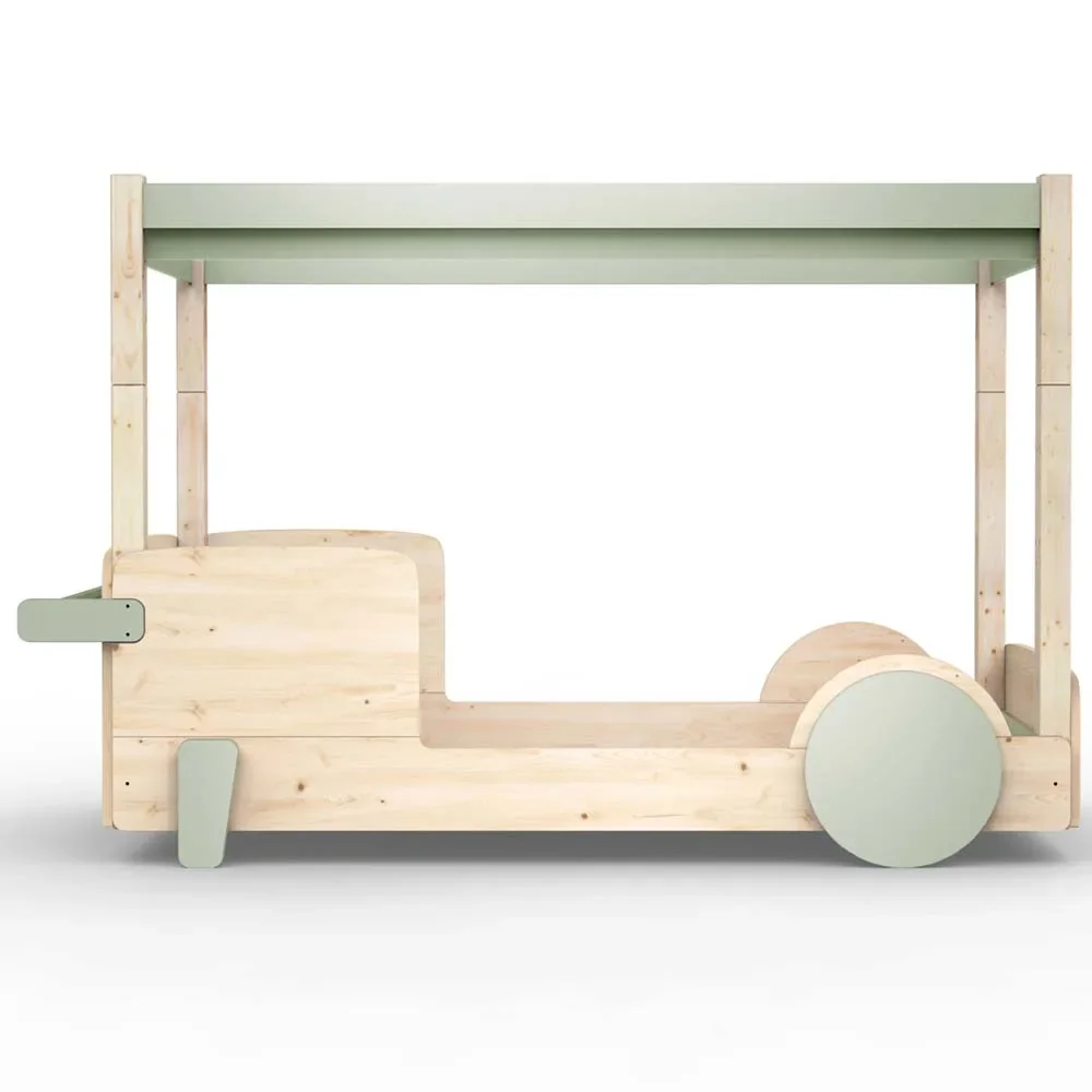 "Mathy by Bols Himmelbett "Discovery", Farbe Elemente: moss grey image"