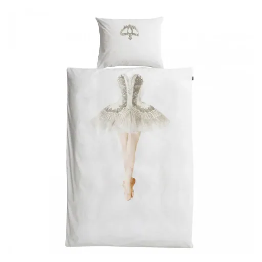"Snurk Mädchen Bettwäsche Ballerina 135 x200 image"