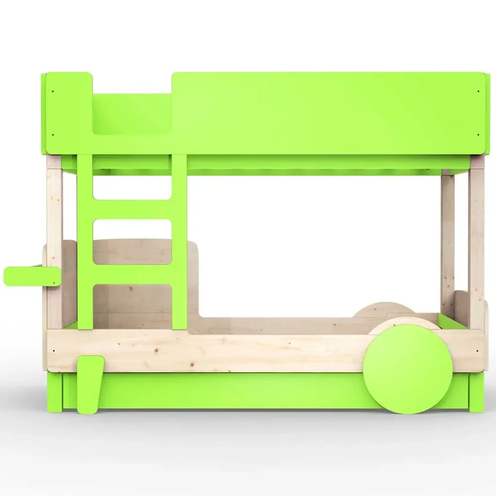 Mathy by Bols Etagenbett "Discovery" mit Bettschublade, Farbe Elemente: apple green
