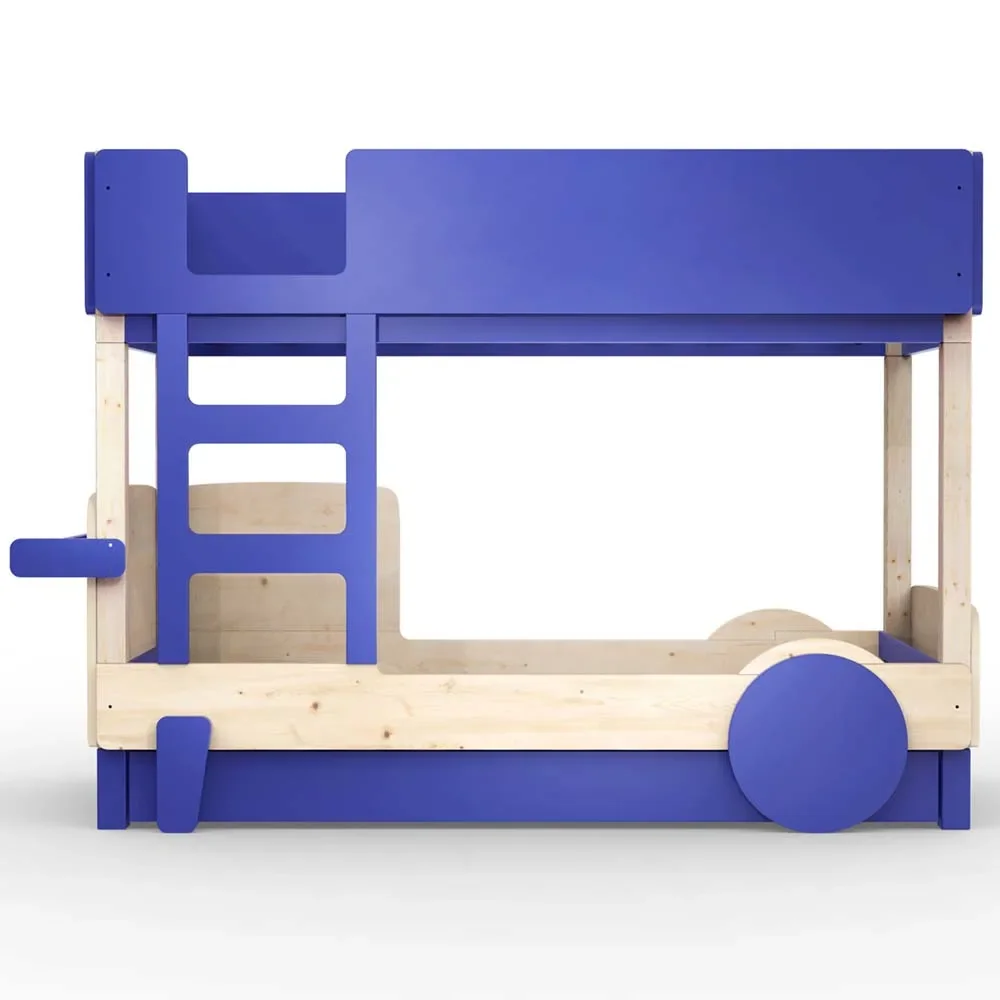 "Mathy by Bols Etagenbett "Discovery" mit Bettschublade, Farbe Elemente: marseille blue image"