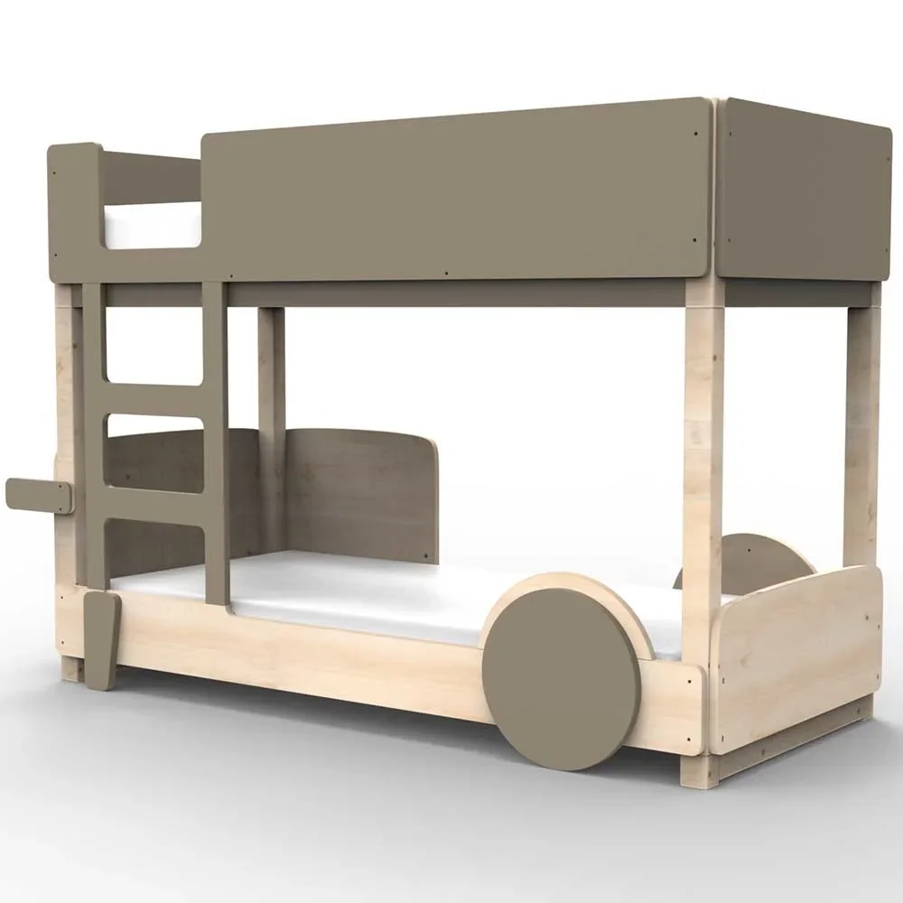 Mathy by Bols Etagenbett "Discovery", Farbe Elemente: mole