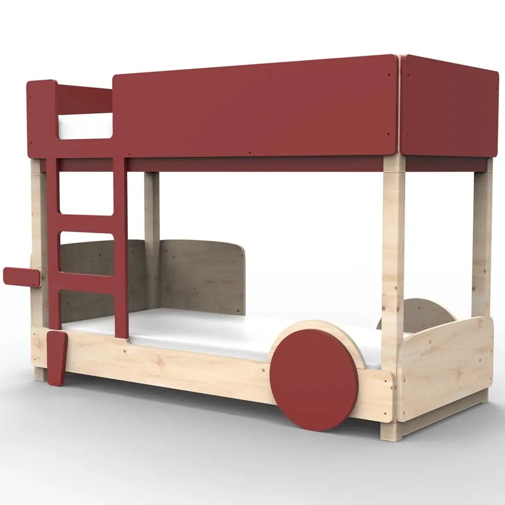 Mathy by Bols Etagenbett "Discovery", Farbe Elemente: marsala