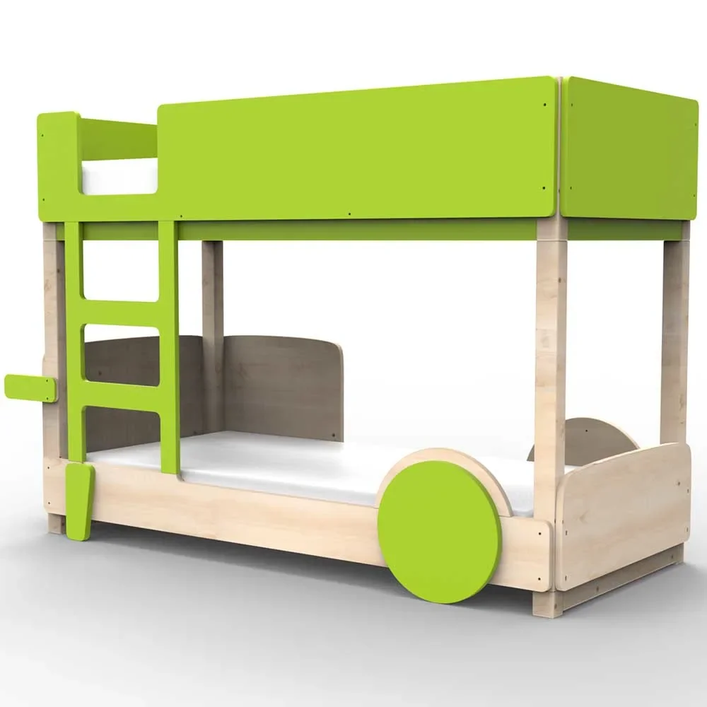 "Mathy by Bols Etagenbett "Discovery", Farbe Elemente: apple green image"