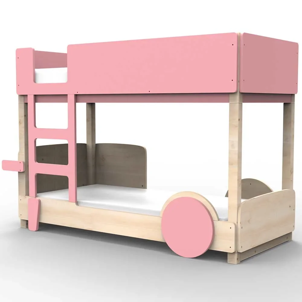 "Mathy by Bols Etagenbett "Discovery", Farbe Elemente: light pink image"