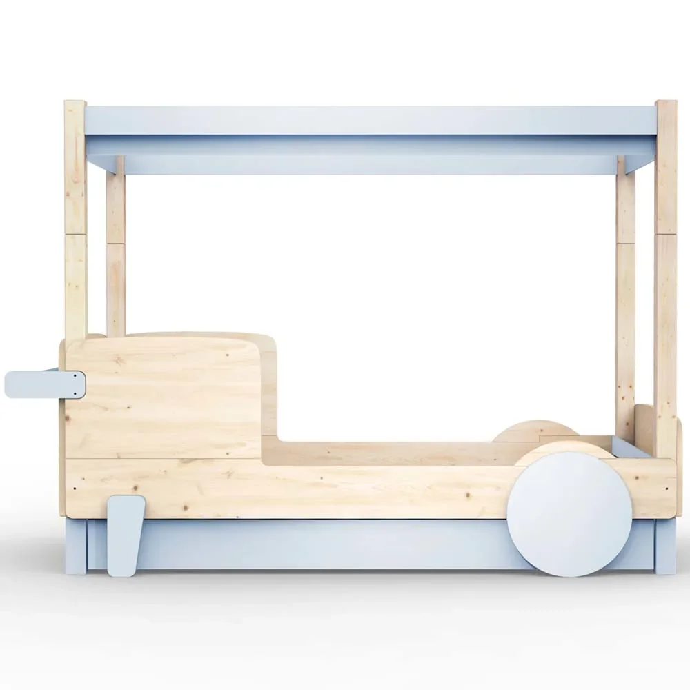 "Mathy by Bols Himmelbett "Discovery" mit Bettschublade, Farbe Elemente: powder blue image"