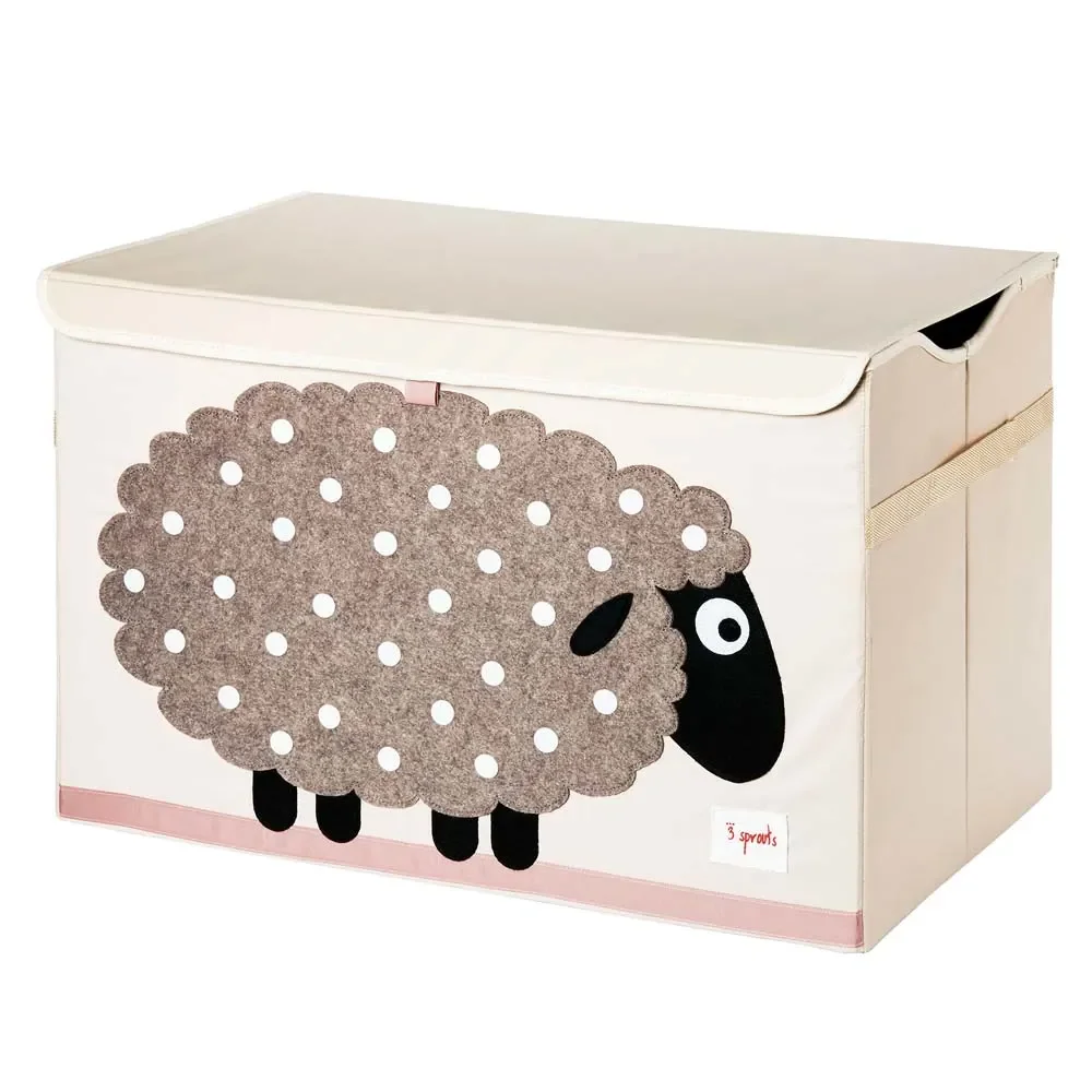 "3 Sprouts Aufbewahrungskiste Deckel Schaf image"