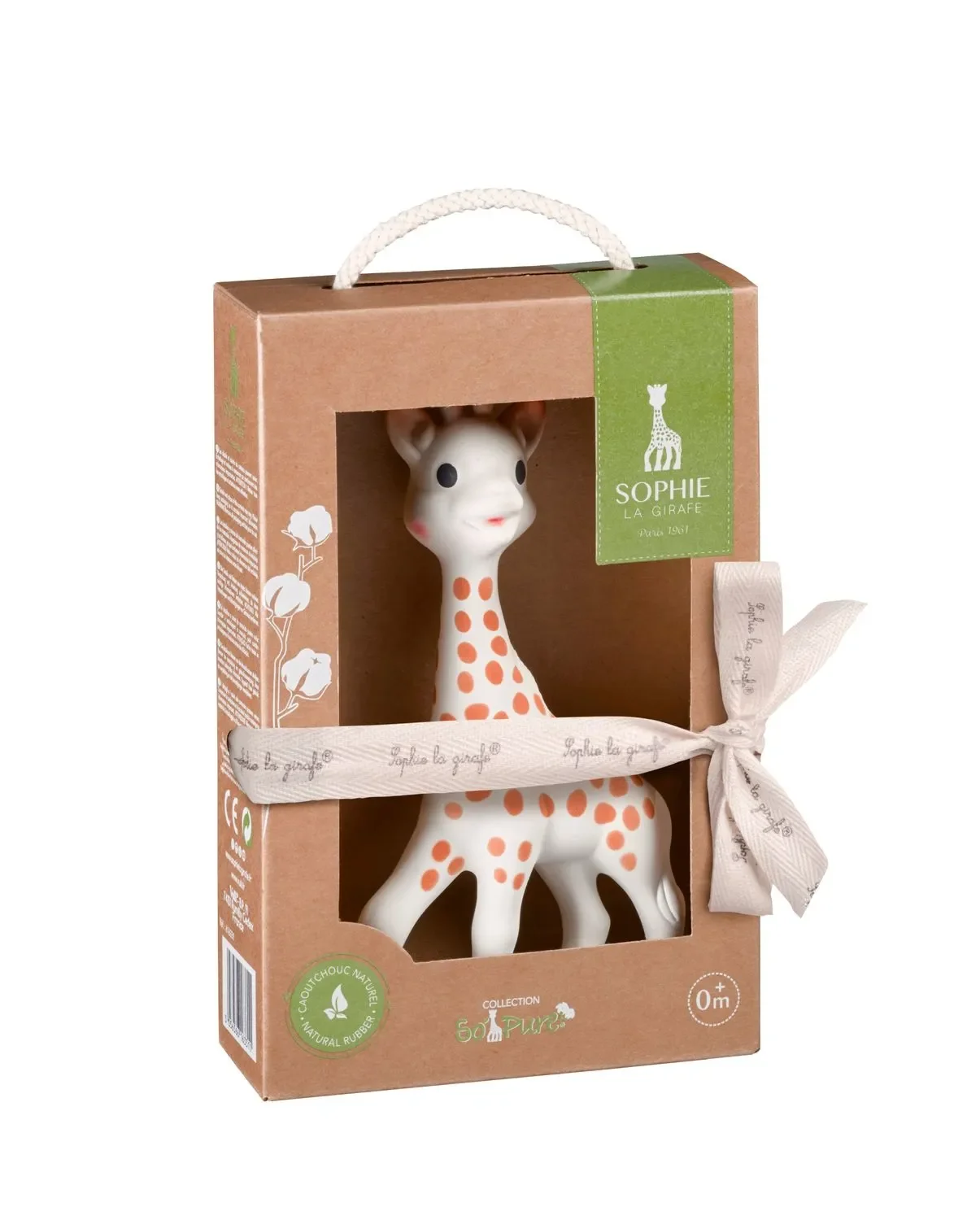 "Sophie la girafe Beißring, Ringrassel - Naturkautschuk, So'Pure image"