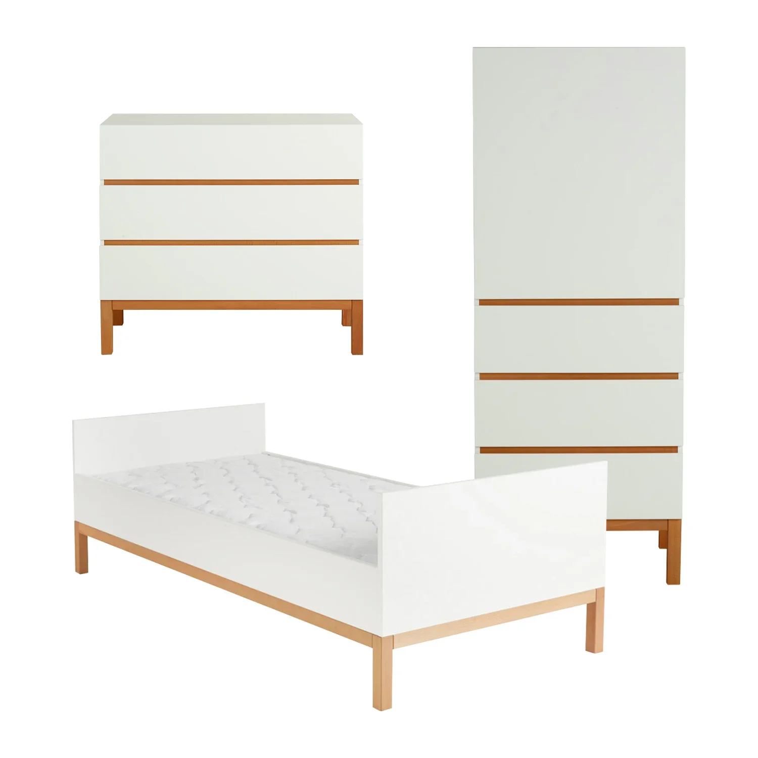 "Quax Babyzimmer Set - Indigo, weiß image"