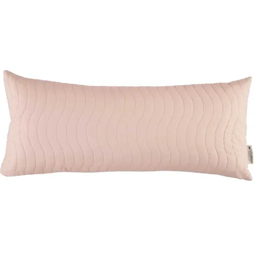 Nobodinoz Kissen rechteckig "Monte Carlo" blass rosa
