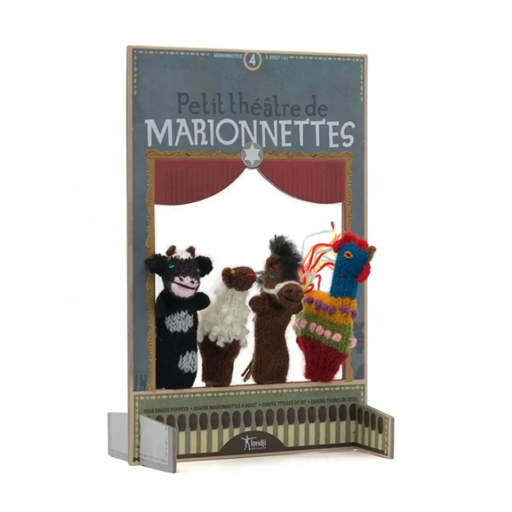 "Londji Fingerpuppen Set Bauernhof Tiere image"