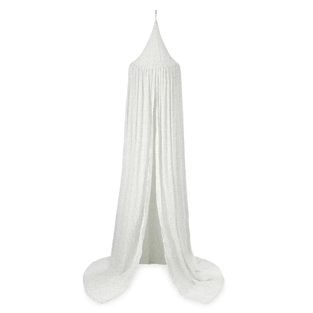 "Cam Cam Babybett Himmel "Green Leaves" grüne Blätter image"