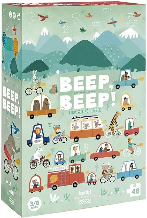 "Londji Kinder Puzzle Beep Beep image"