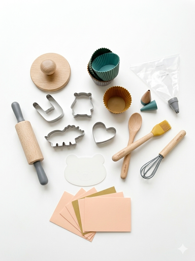 "Gaspard Baking Set - Sandy mix image"