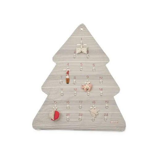 "Liewood Adventskalender Natalie mit 24 Schlaufen in Tannenbaumform image"