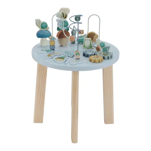 "Little Dutch Aktivitätstisch Forest Friends in Blau image"