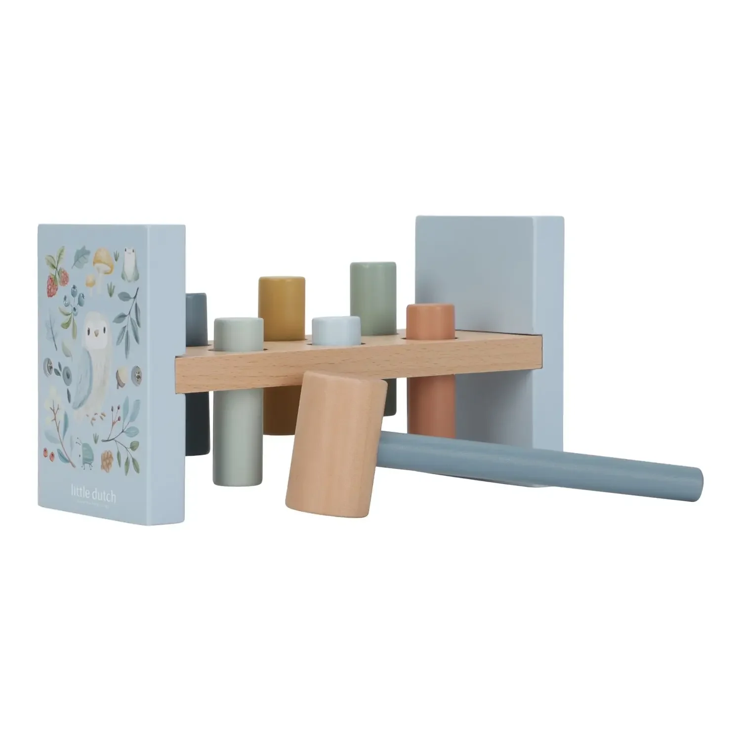 "Little Dutch Hammerbank, Klopfbank, Klopfspiel - Forest Friends image"