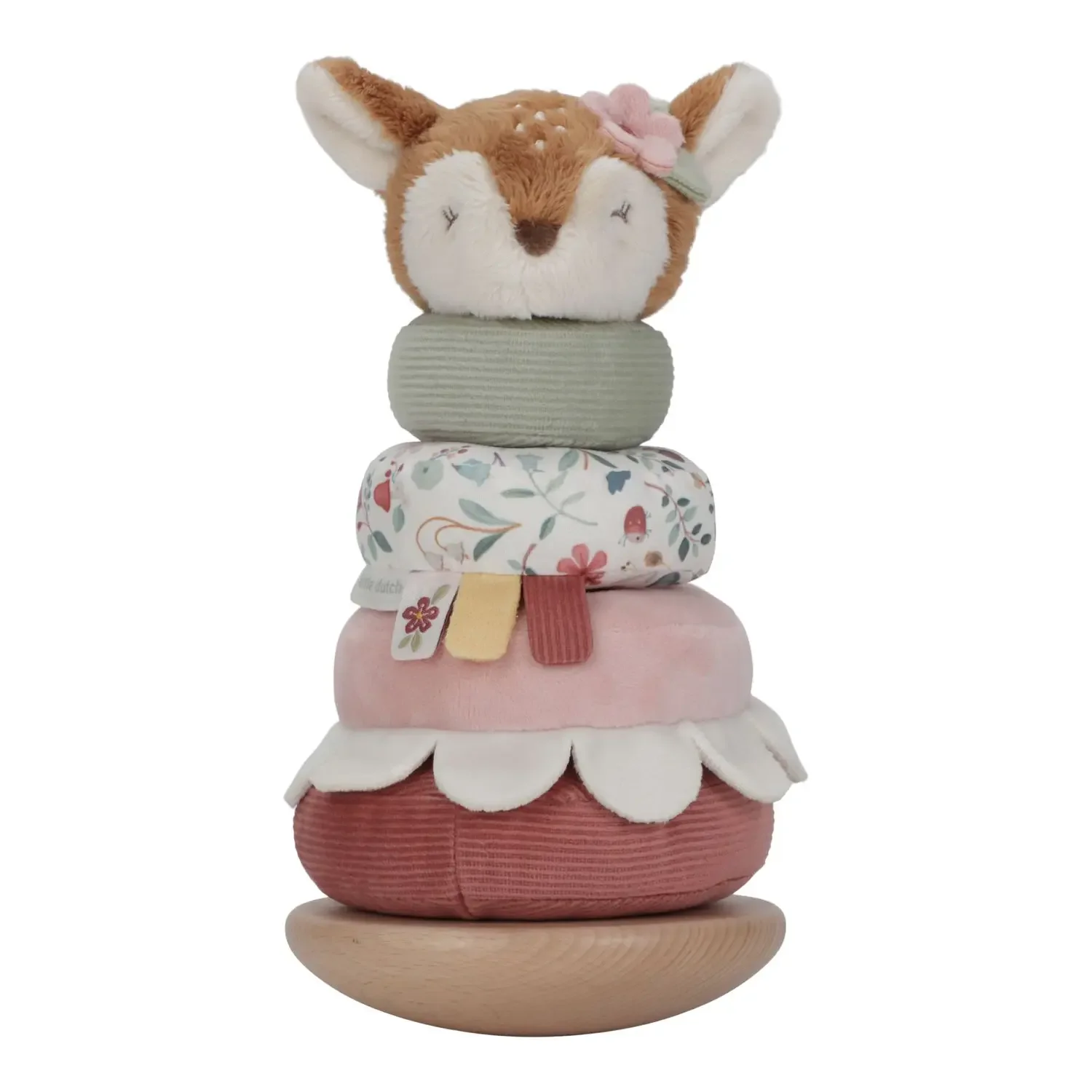 "Little Dutch Stapelturm, Stapelspiel - mit Ringen, Reh, Fairy Garden image"