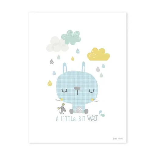 "Lilipinso Poster Hase im Regen image"