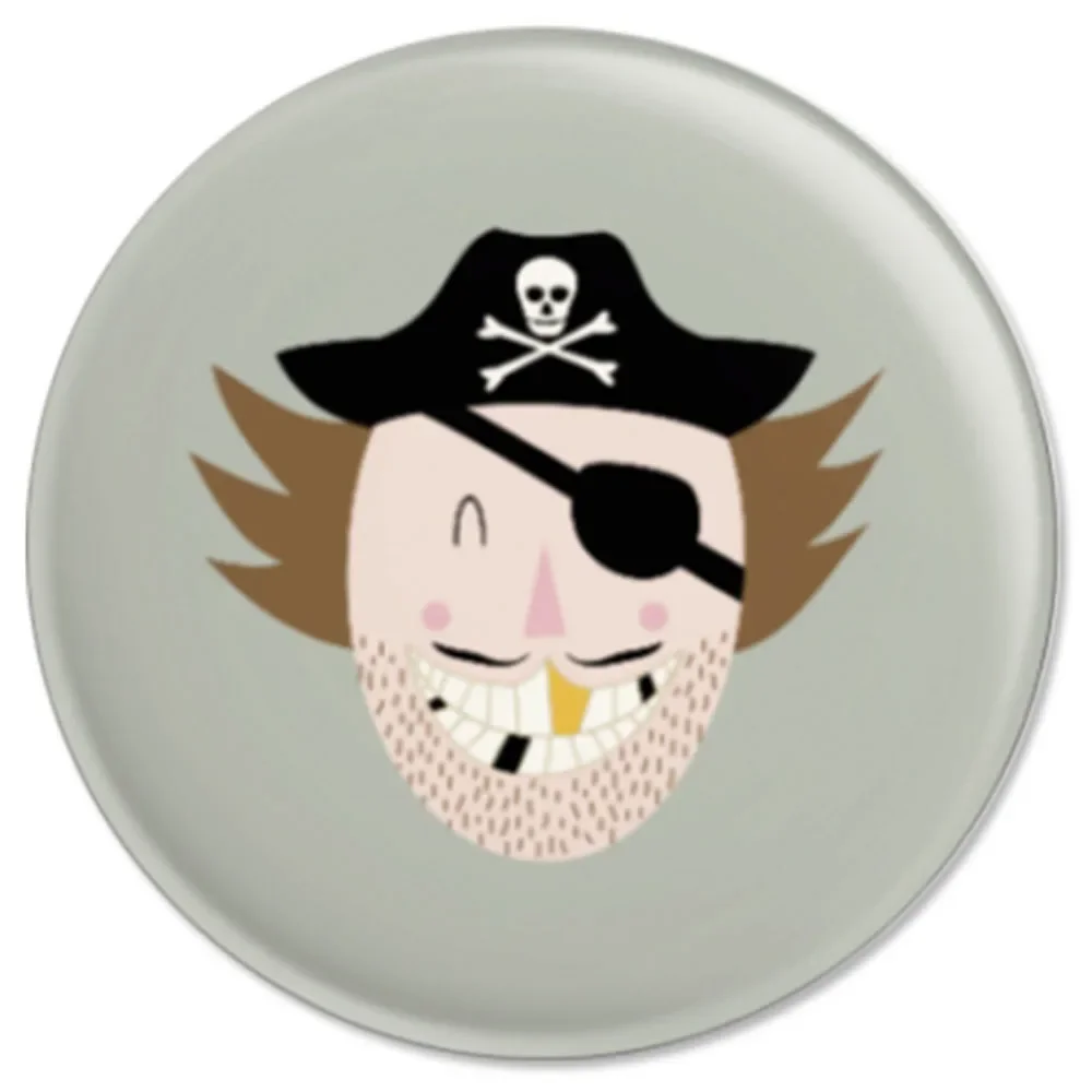 "Ava & Yves Kinder Button / Anstecker Pirat image"