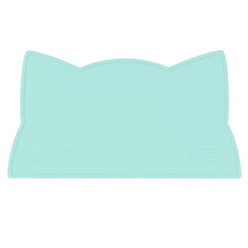 We Might Be Tiny Kinder Tischset Silikon Katze mint