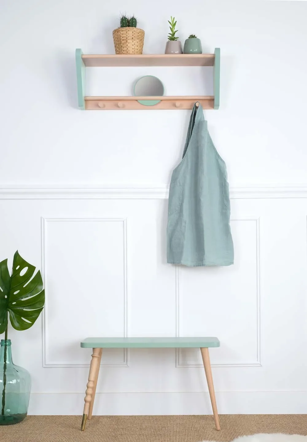 "Jungle by Jungle Wandregal Garderobe grün image"