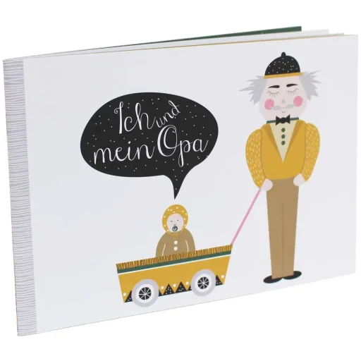 Ava & Yves Erinnerungsbuch "Ich & mein Opa"