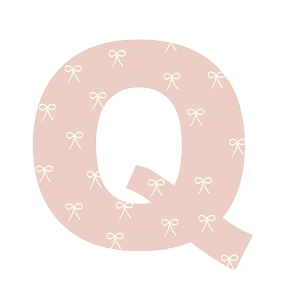 "Lilipinso Sticker Buchstabe geblümt Q image"