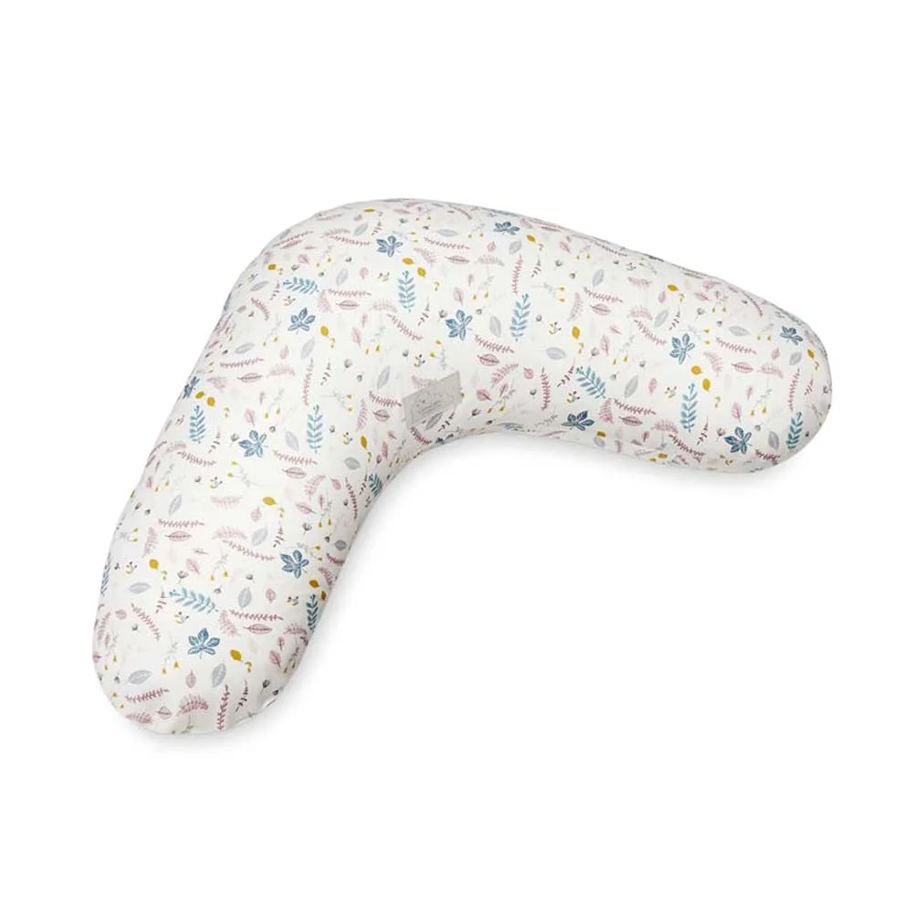 "Cam Cam Stillkissen Blätter rosa image"