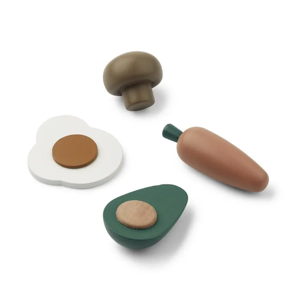 Liewood Spielzeuglebensmittel "Fernandes" Holz grün