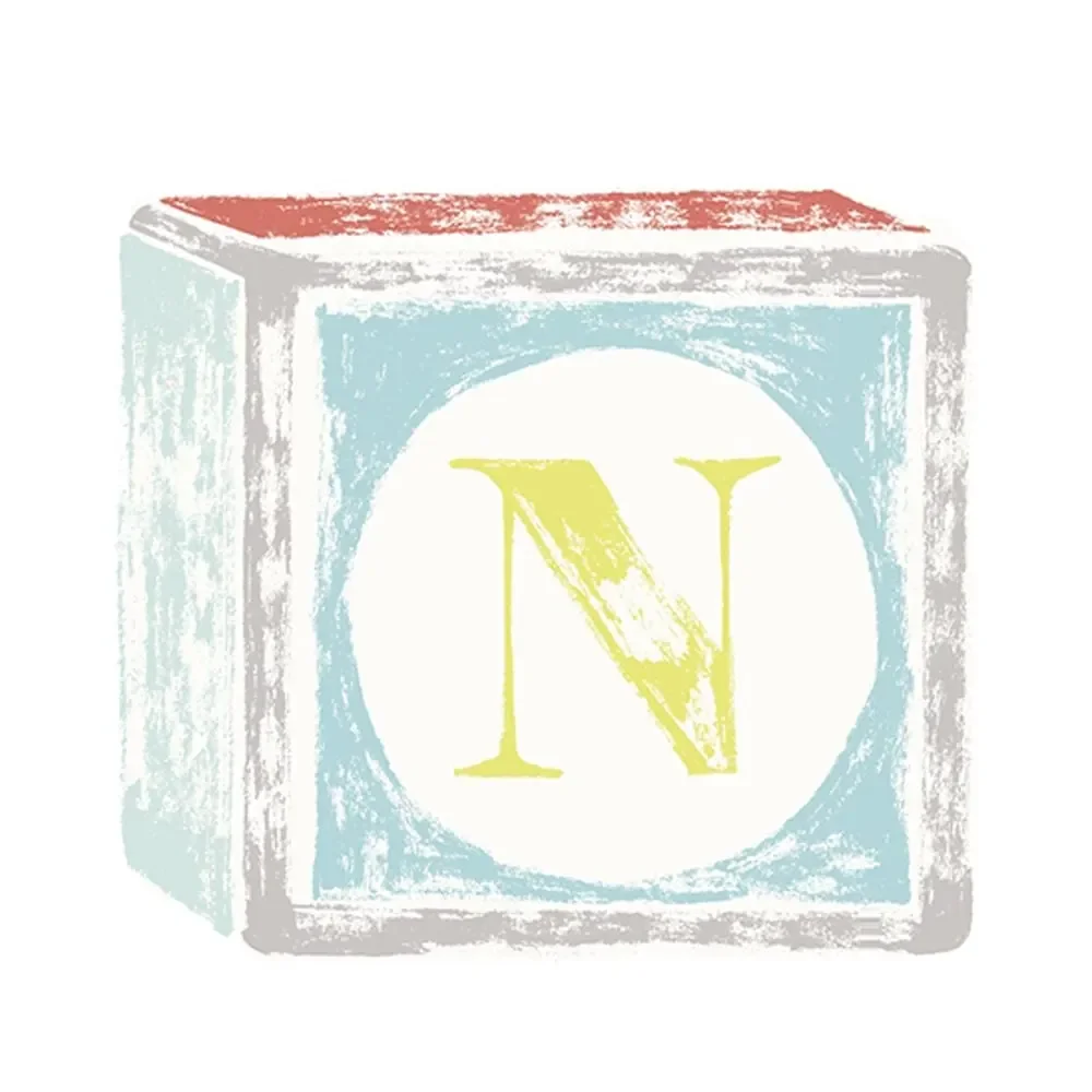 Lilipinso Sticker Buchstabe auf Spielwürfel N