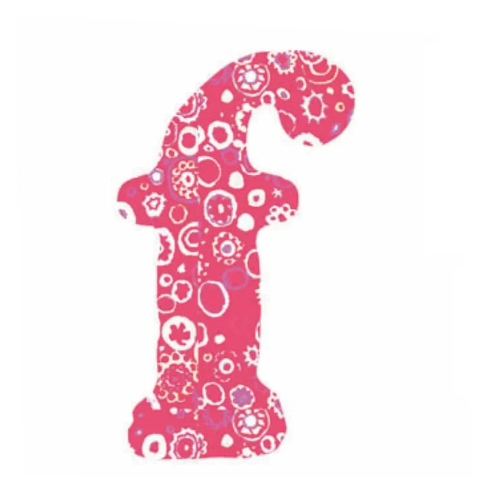 "Lilipinso Sticker rosa Buchstabe f image"