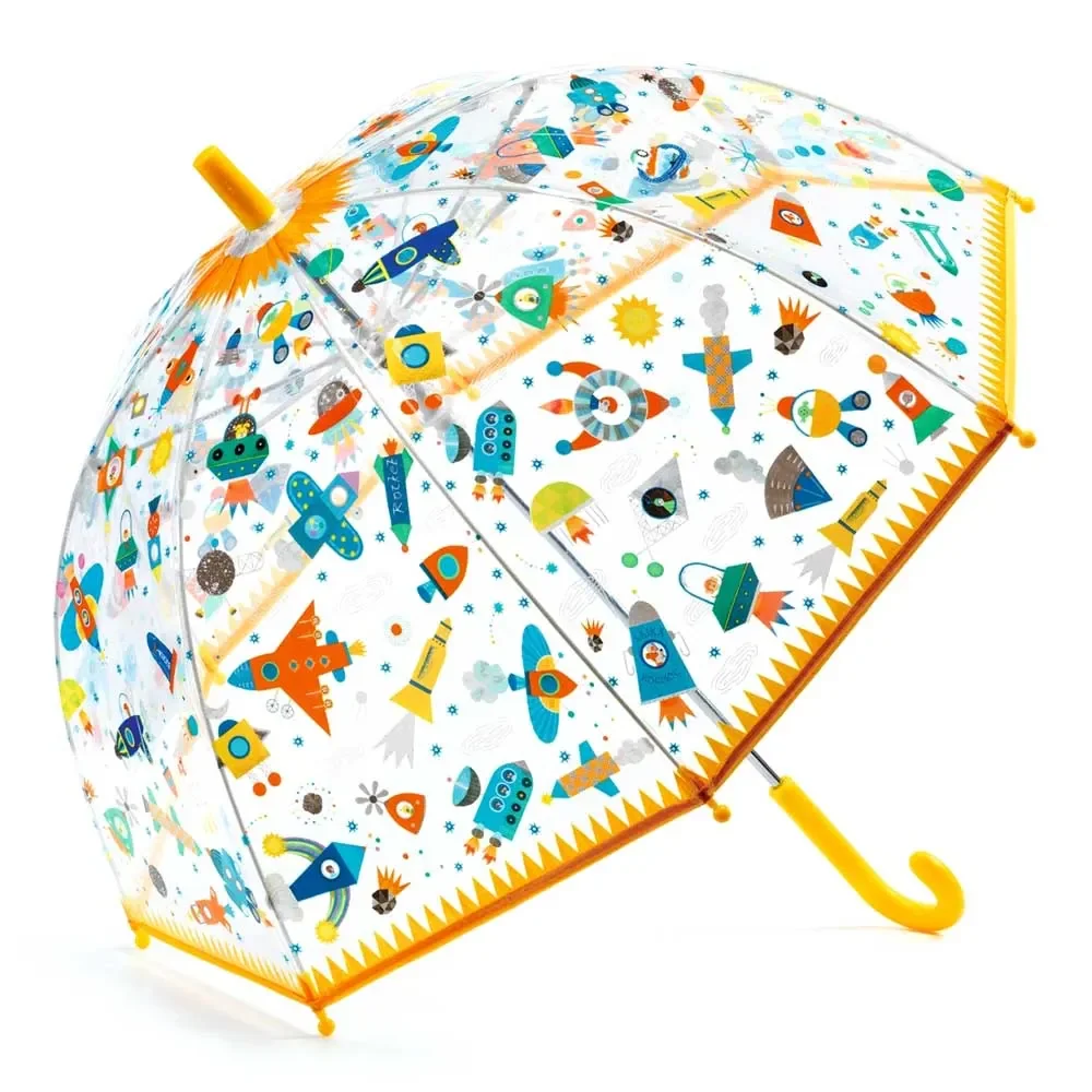 "Djeco Kinder Regenschirm Weltall image"