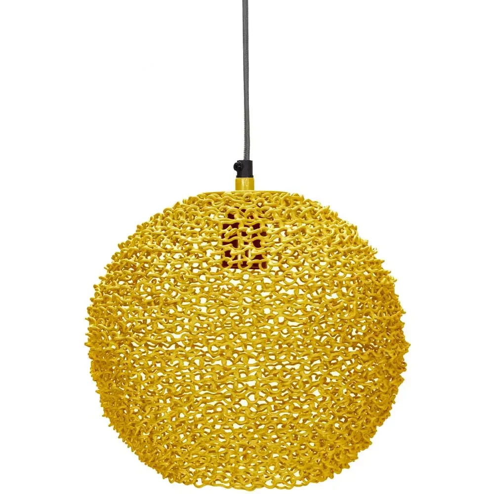 "Kidsdepot Pendellampe "Scoop" Metall gelb image"