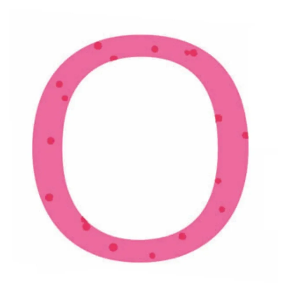 "Lilipinso Sticker rosa Buchstabe o image"