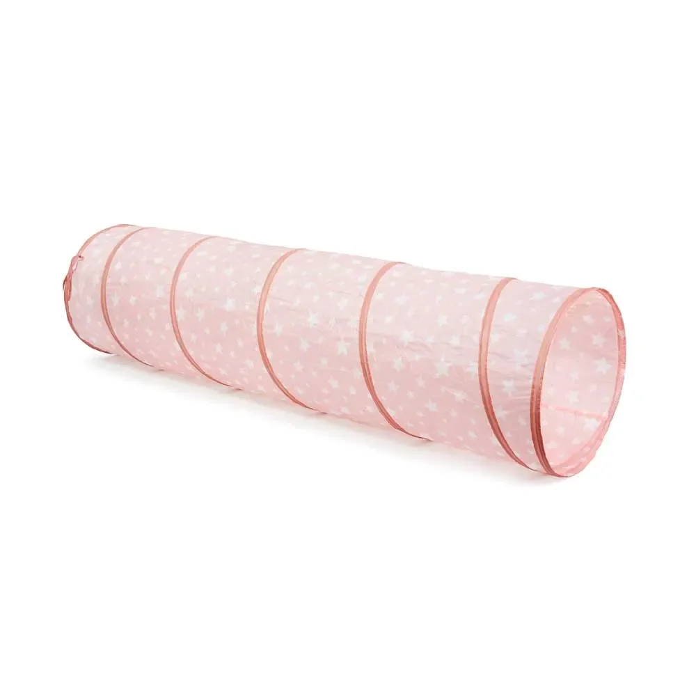 "Kids Concept Spieltunnel Sterne rosa image"