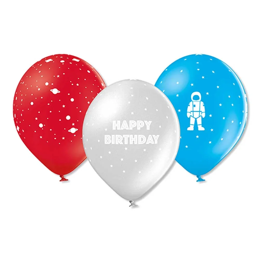 Ava & Yves Luftballons Weltraum Naturkautschuk