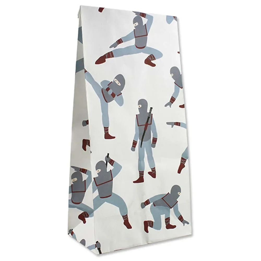 "Ava & Yves Geschenk Papiertüten Ninjas image"