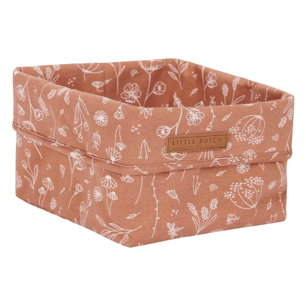 "Little Dutch Körbchen klein "Wild Flowers" rost image"