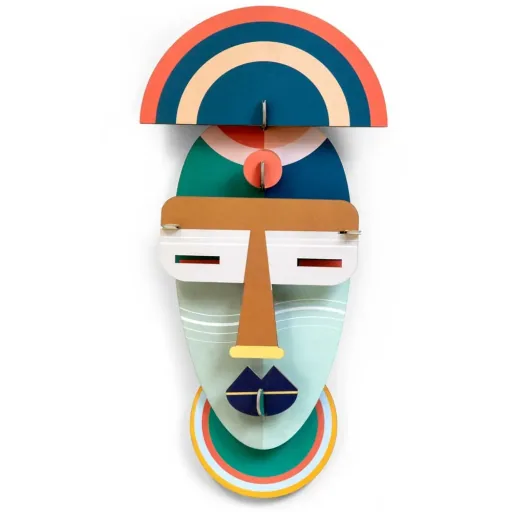 "studio ROOF 3D Deko Maske Brooklyn Pappe image"