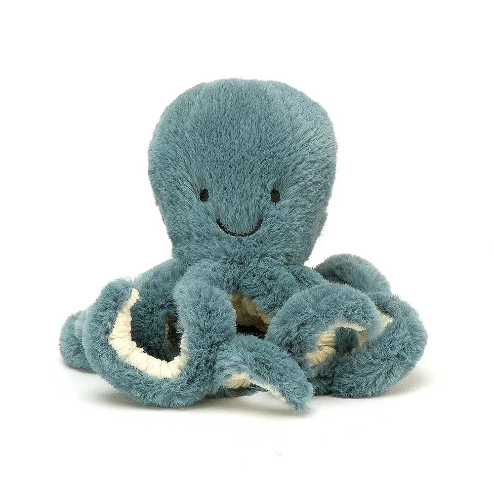 "Jellycat Kuscheltier Krake Storm klein blau image"