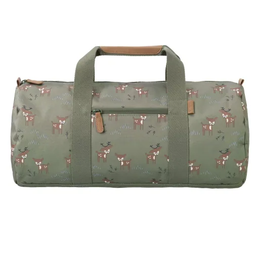 "Fresk Reisetasche, Weekender Tasche, kleine, 42x21,5x21,5 cm, Farbe: Hirsch oliv image"